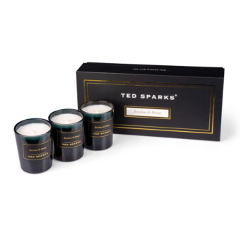 Ted Sparks Mini Candle Gift Set Bamboo & Peony